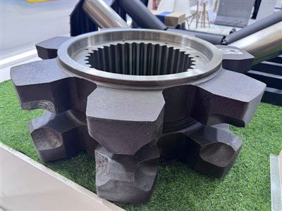 Solid Lubrifye Sprocket Arbr Asanble